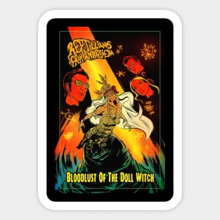 Bloodlust Of The Doll Witch Sticker